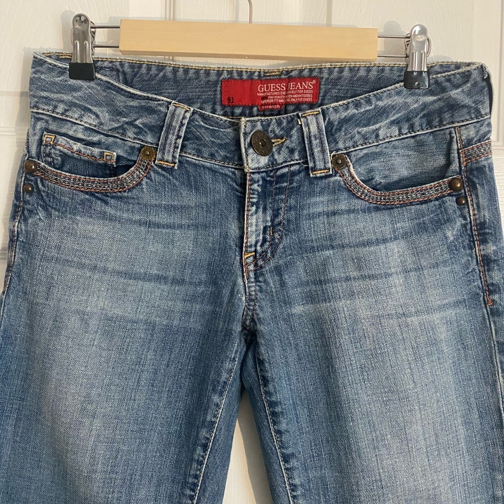 Guess Women's Denim Straight Leg Jeans